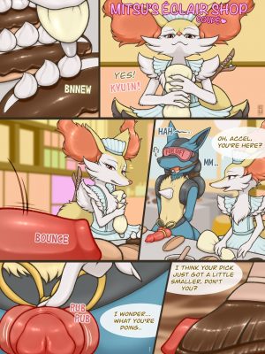 Mitsu's Eclair Shop 003 and Pokemon Comic Porn