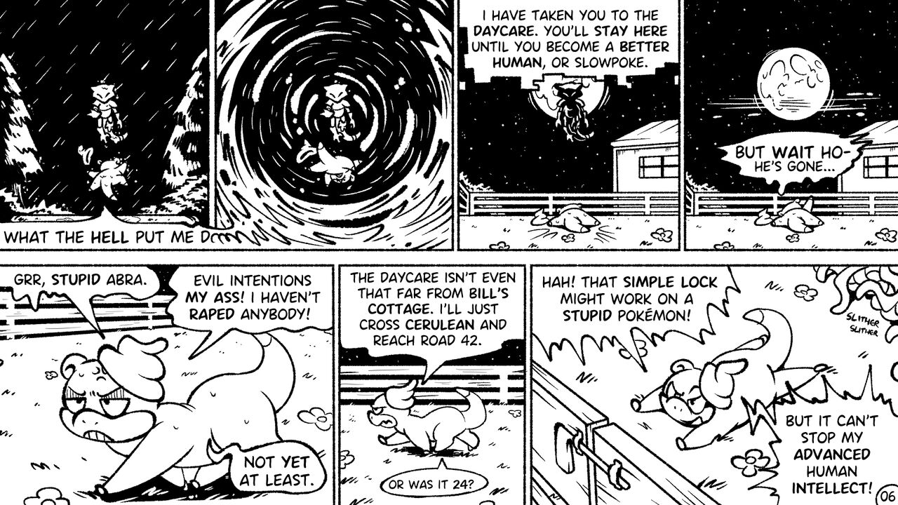Slow Conversion 007 and Pokemon Comic Porn