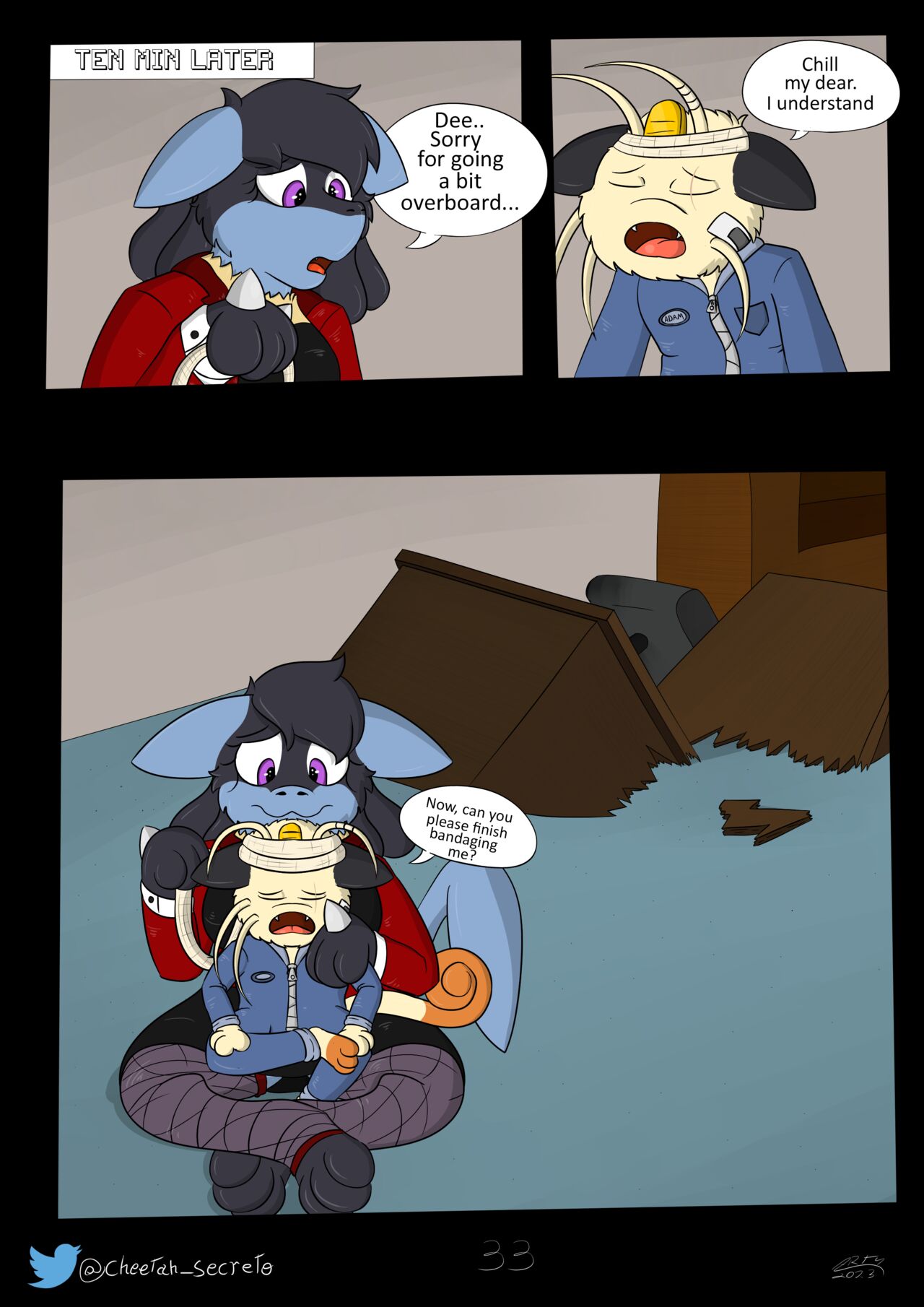 Problem Solvers 1 - Pleasing The Boss 034 and Pokemon Comic Porn