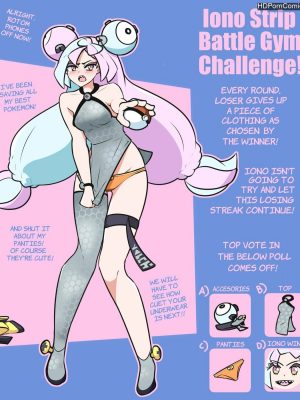 Iono Strip Battle Gym Challenge! 005 and Pokemon Comic Porn
