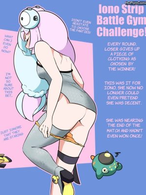 Iono Strip Battle Gym Challenge! 006 and Pokemon Comic Porn