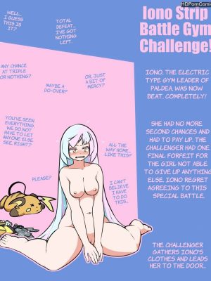 Iono Strip Battle Gym Challenge! 014 and Pokemon Comic Porn