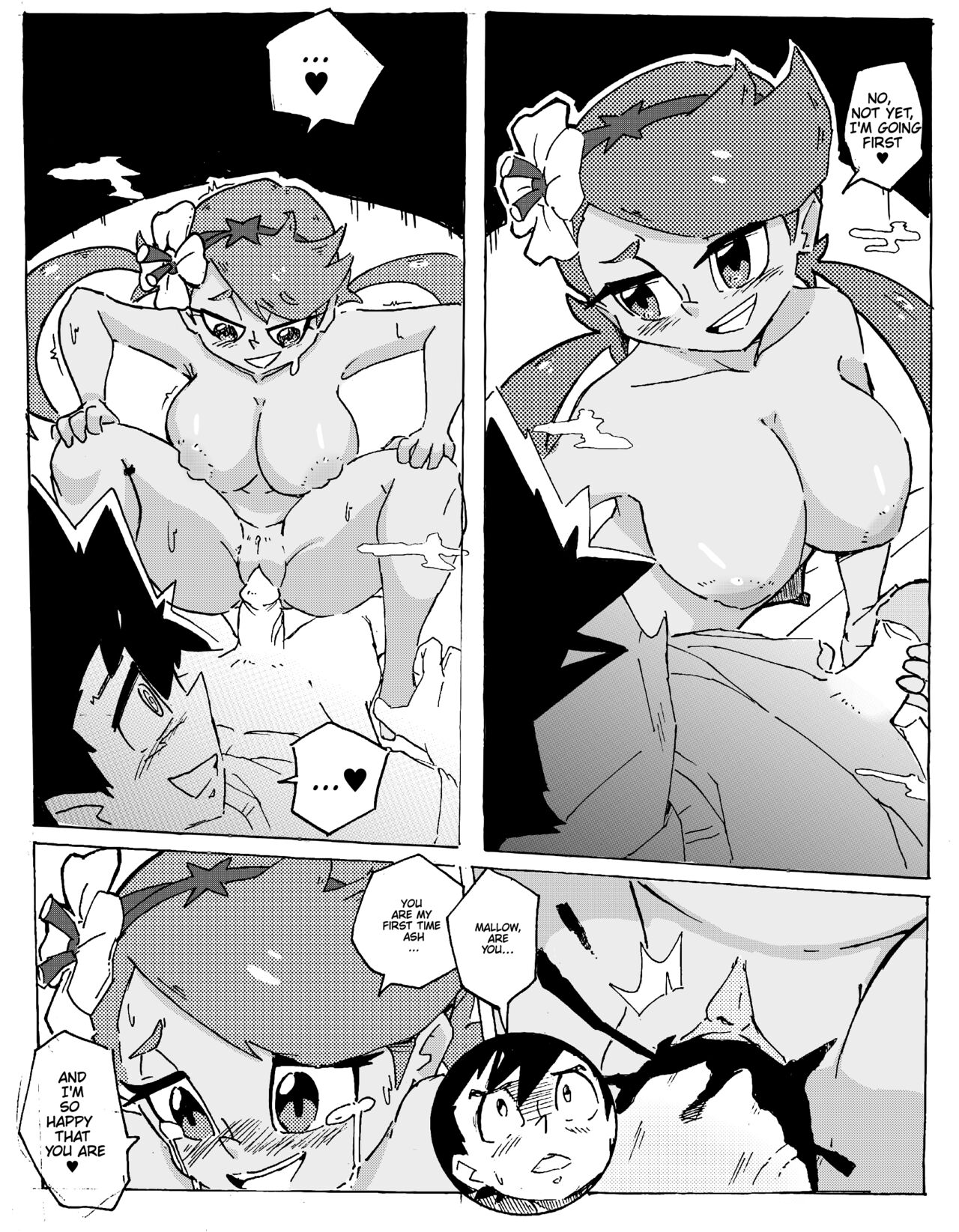 Summer Love In Alola 011 and Pokemon Comic Porn