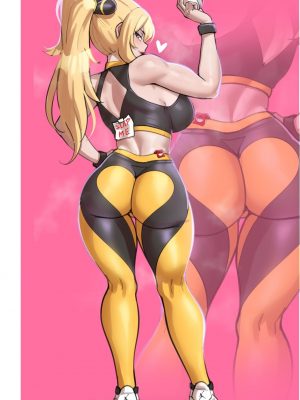 Cynthia's Hot Yoga 001 and Pokemon Comic Porn
