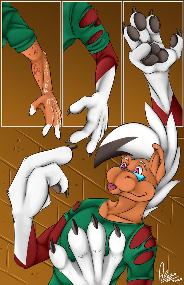 Lycan Guard 008 and Pokemon Comic Porn