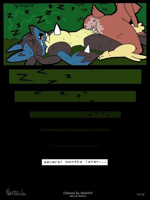 A Wild Lucario Appears 21 and Pokemon Comic Porn