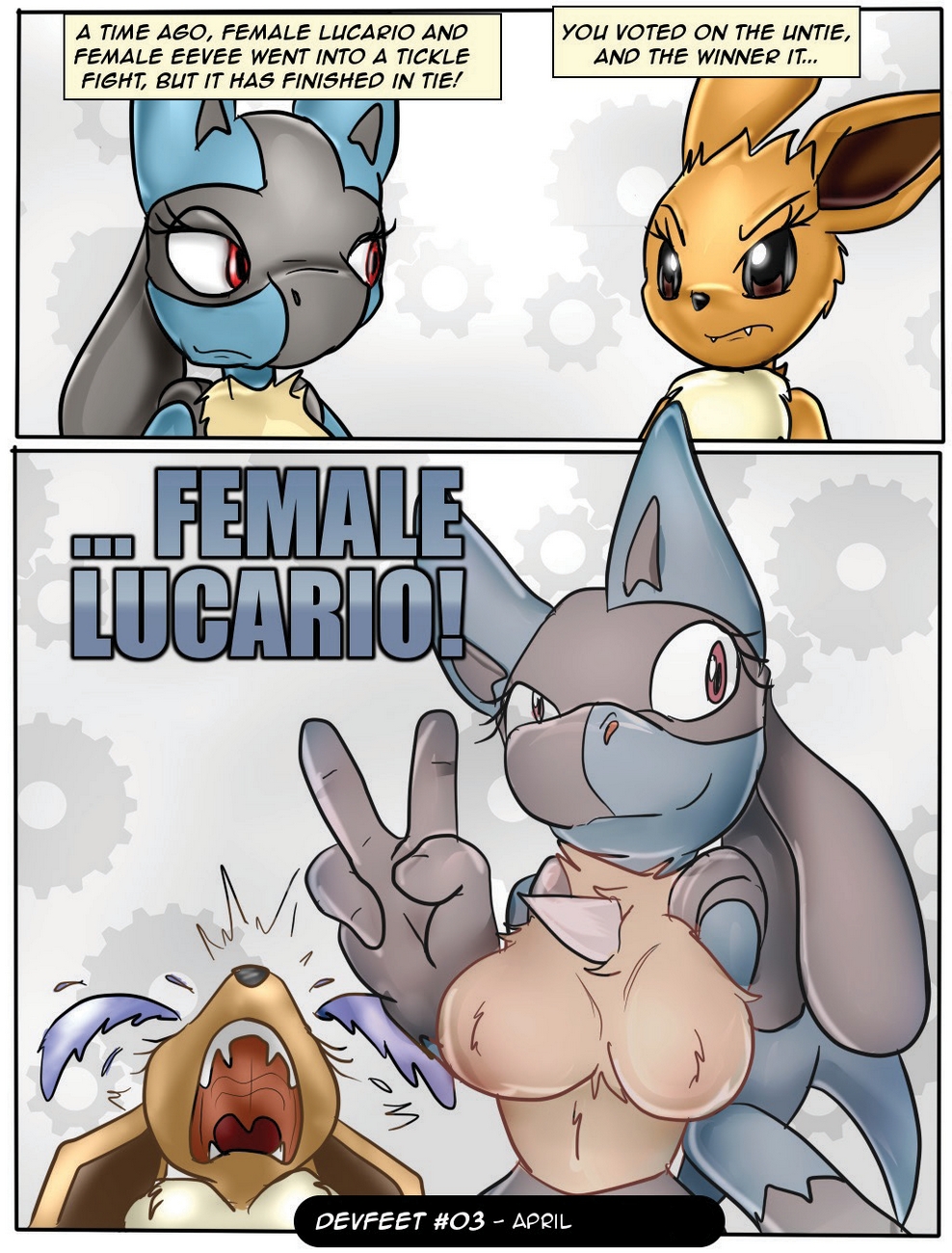 Pokemon Female Lucario Furry Porn - Female-Lucario-001 - Pokemon Porn Comics