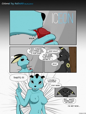 Iceon 2 and Pokemon Comic Porn