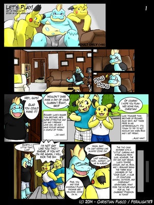 Let's Play 2 and Pokemon Comic Porn