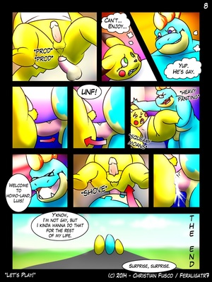 Let's Play 9 and Pokemon Comic Porn