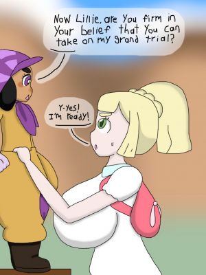 Lillie's Grand Trial 1 and Pokemon Comic Porn