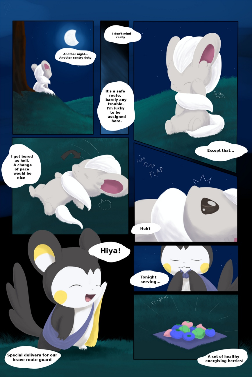 Nighttime Delivery 1 and Pokemon Comic Porn