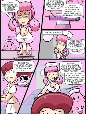 Nurse Joy's Special Treatment 1 3 and Pokemon Comic Porn