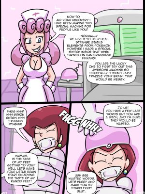 Nurse Joy's Special Treatment 1 9 and Pokemon Comic Porn