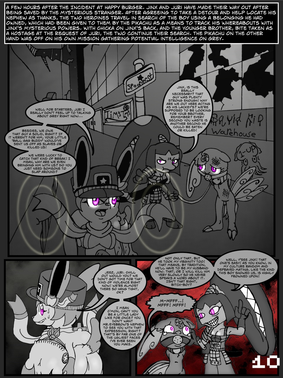 Pocket Monsters - Garden Of Eden 6 10 and Pokemon Comic Porn