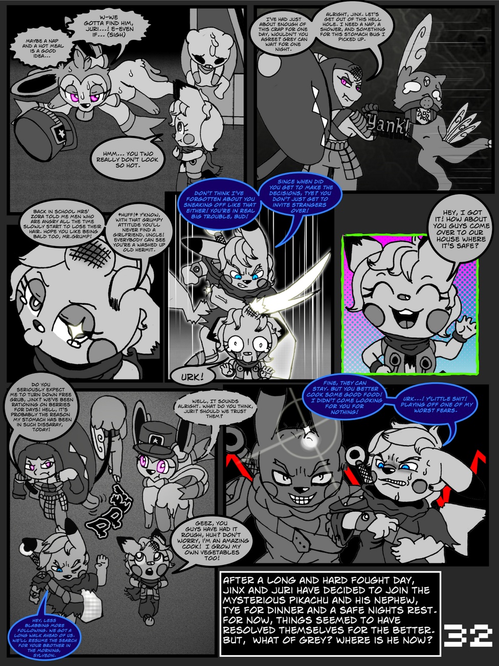 Pocket Monsters - Garden Of Eden 6 32 and Pokemon Comic Porn