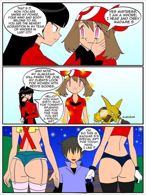 Poke-Slut 7 and Pokemon Comic Porn