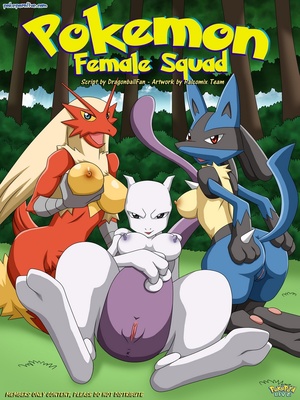 Pokemon Female Squad 1 and Pokemon Comic Porn