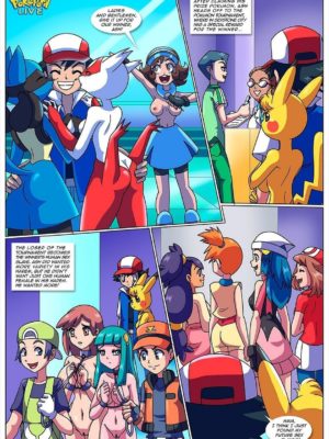 The Pokemon Master 16 and Pokemon Comic Porn