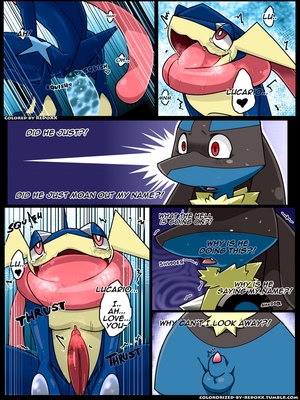 Tongue Tied (Color) 8 and Pokemon Comic Porn