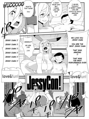 Trouble At Jessycon! 15 and Pokemon Comic Porn