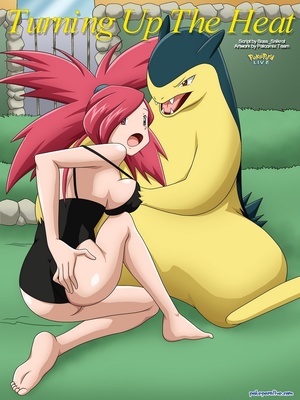 Typhlosion Porn Comic - Turning Up The Heat Pokemon Comic Porn - Pokemon Porn Comics