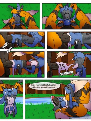 Wet An Arcanine, Drench A Riolu 4 and Pokemon Comic Porn