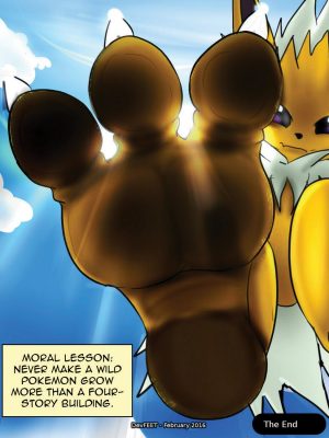 What If Giant Pokemons Invades The Town 5 and Pokemon Comic Porn
