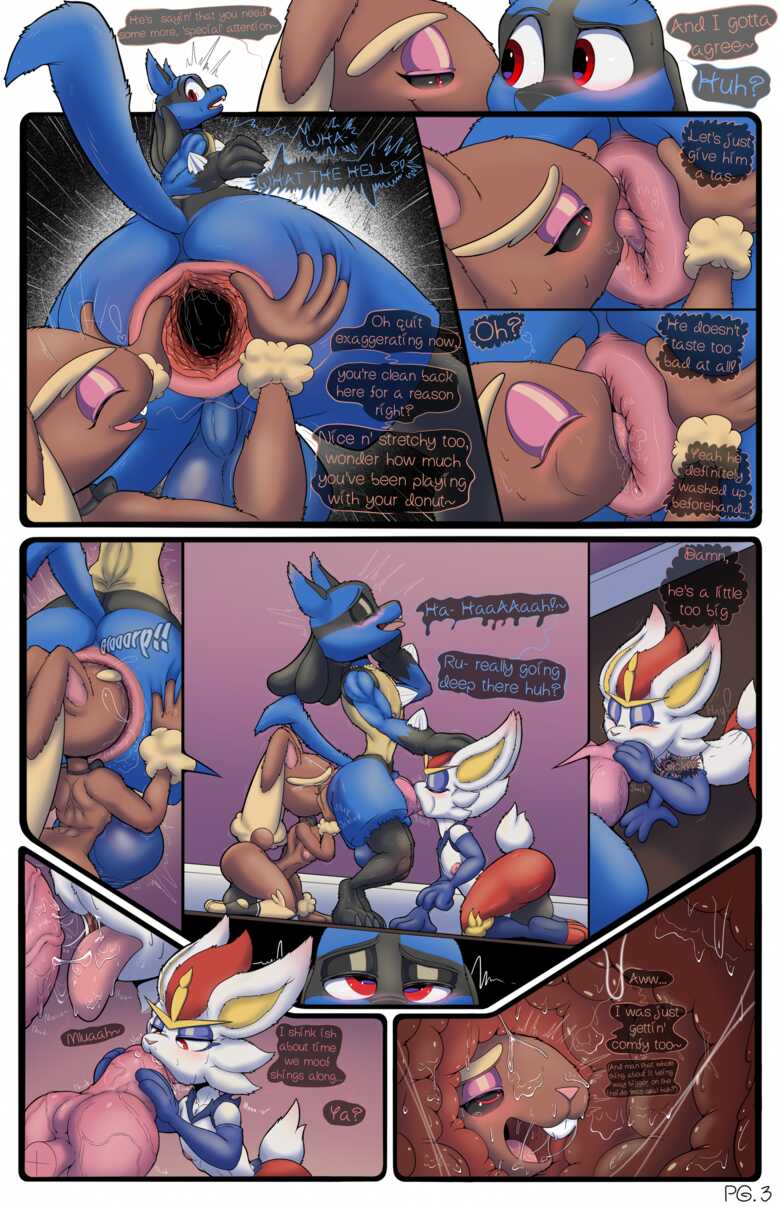 A Double Bun Special 003 and Pokemon Comic Porn
