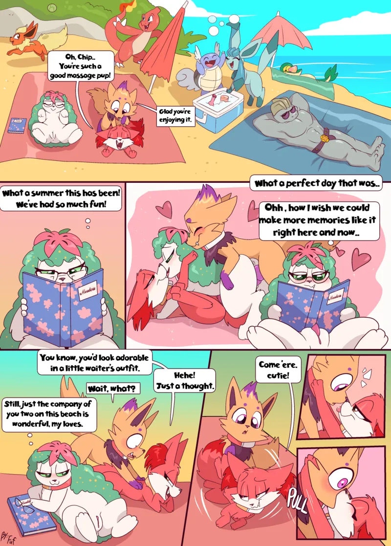 A Memorable Vacation 002 and Pokemon Comic Porn