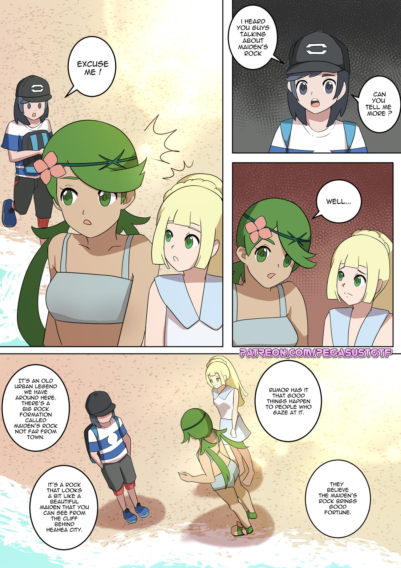 Pokemon Sightseer 005 and Pokemon Comic Porn