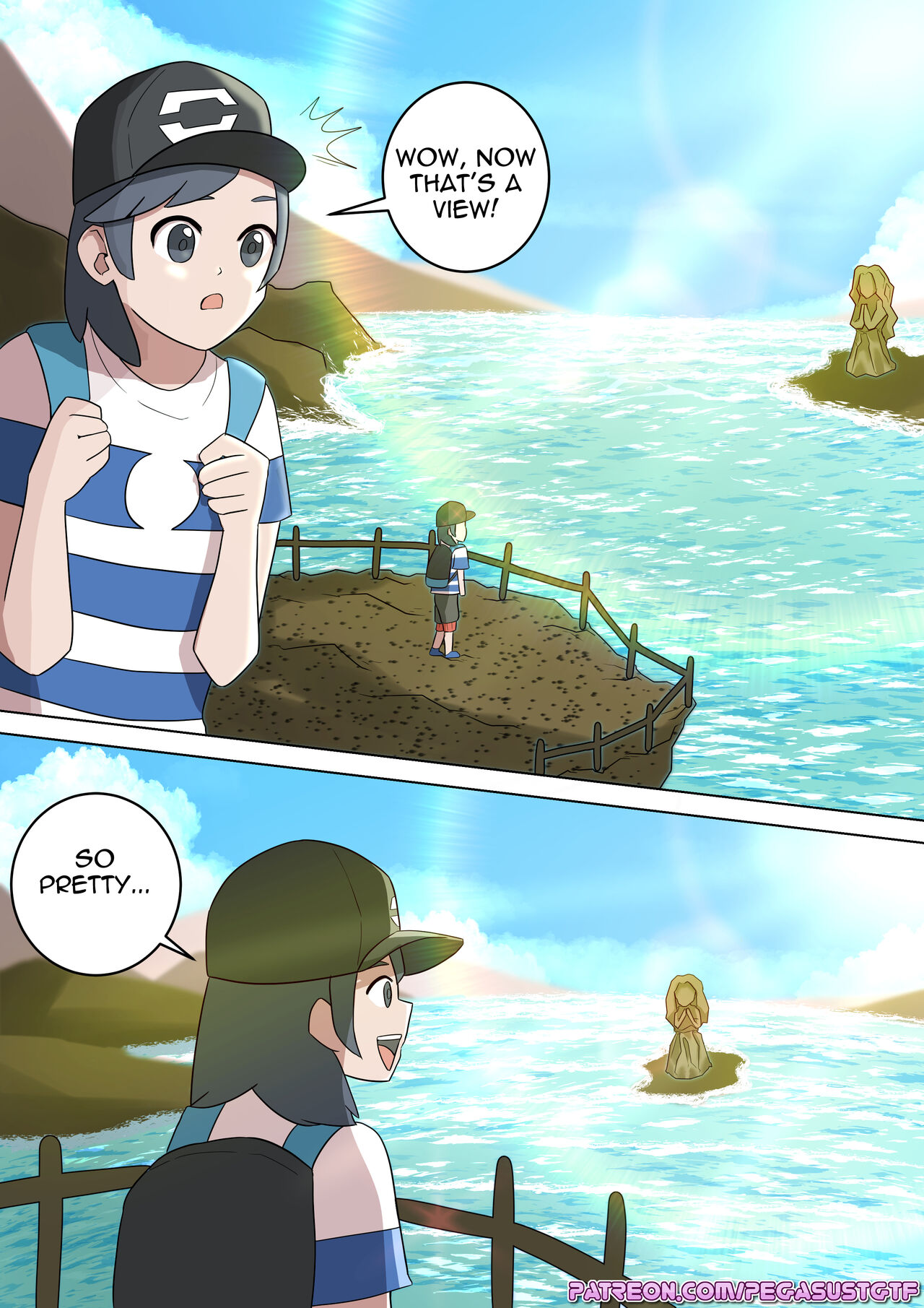 Pokemon Sightseer 008 and Pokemon Comic Porn