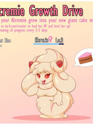 Alcremie Growth Drive! Pokemon Comic Porn