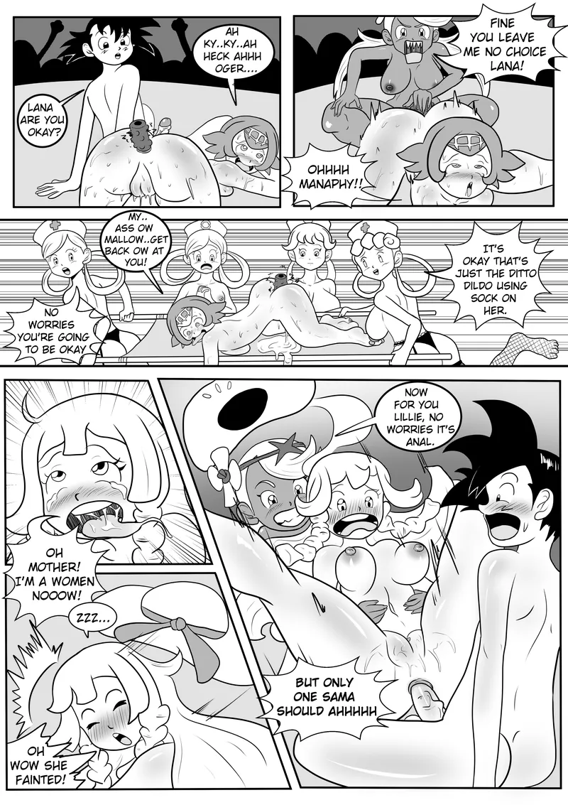 Ash's Sex Battle With Pokegirls 009 and Pokemon Comic Porn