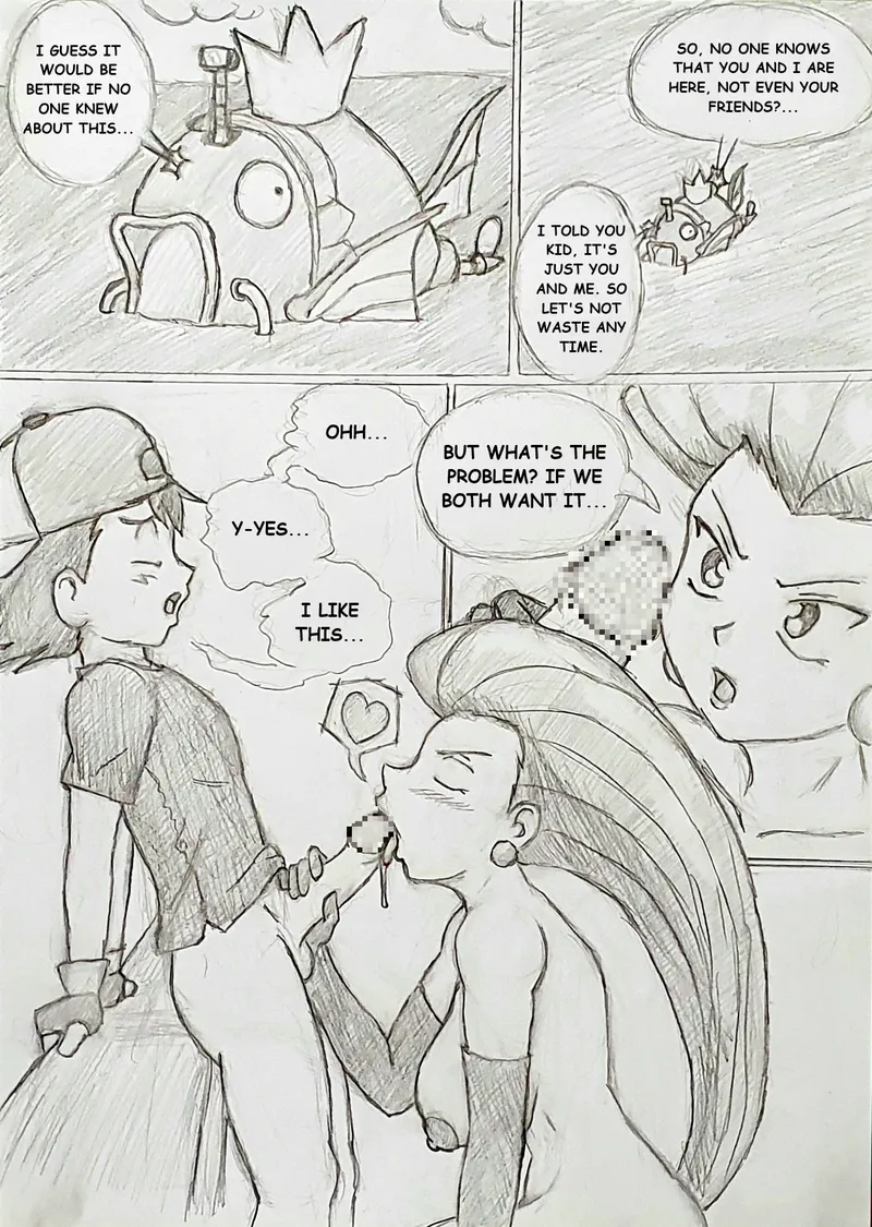 Ash x Jessie 002 and Pokemon Comic Porn