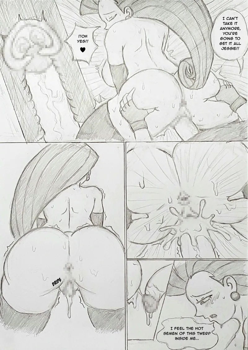 Ash x Jessie 010 and Pokemon Comic Porn