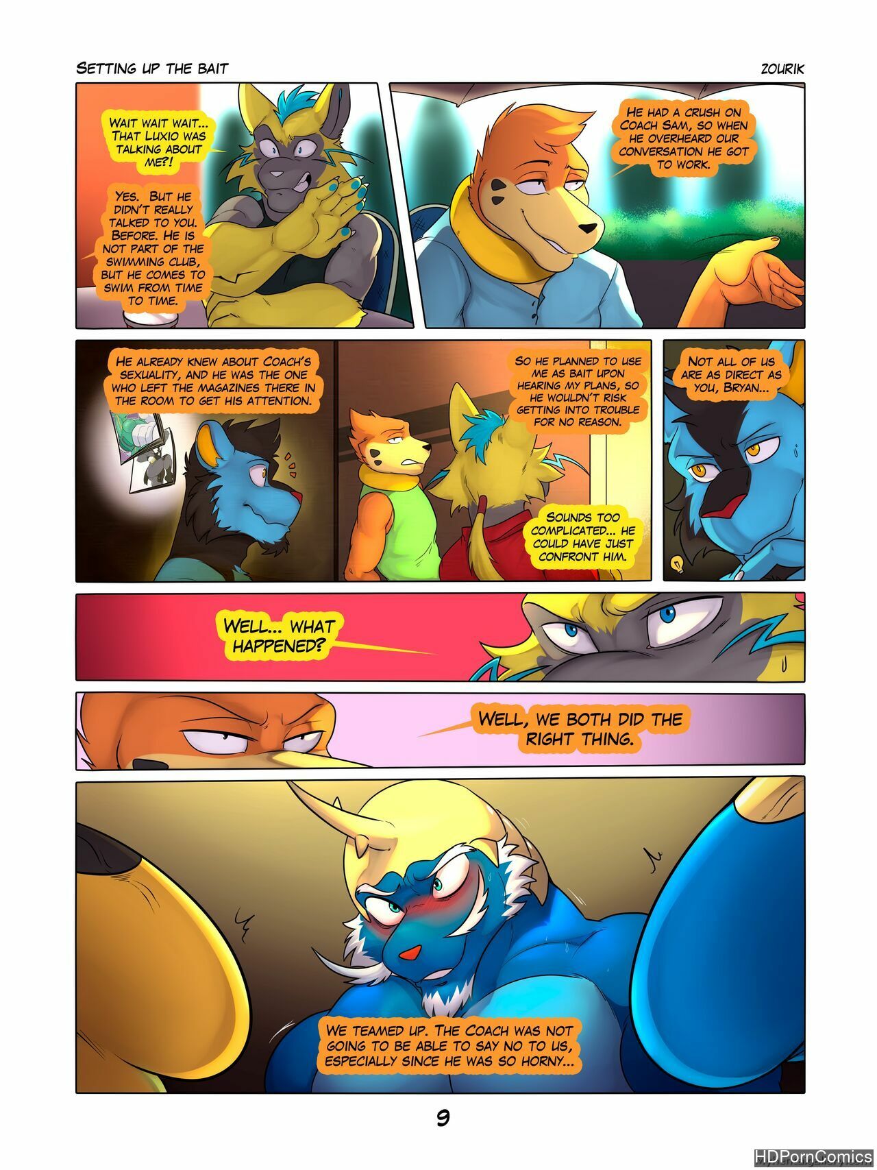 Setting Up The Bait 010 and Pokemon Comic Porn