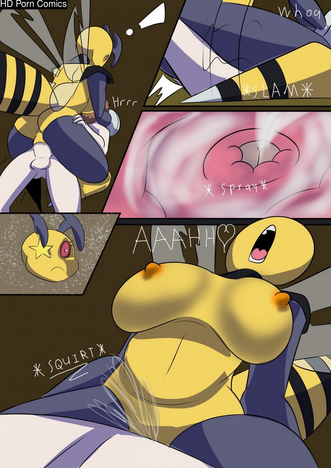 Pokemon Squirt Porn - beesiness-assistance-009 - Pokemon Porn Comics