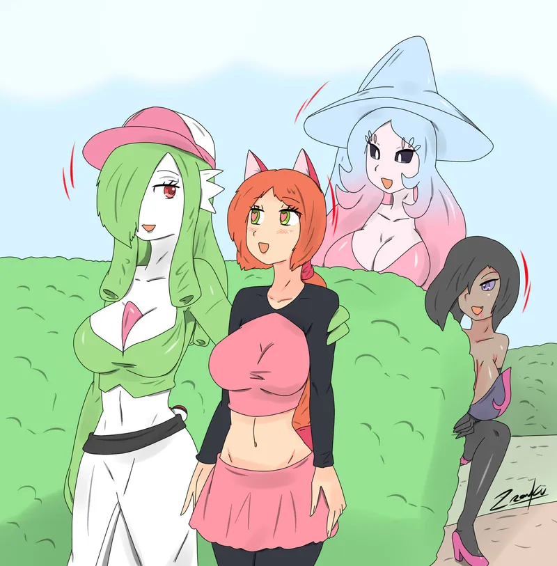 Catching Time 001 and Pokemon Comic Porn