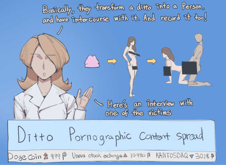 Ditto-Fakes 002 and Pokemon Comic Porn