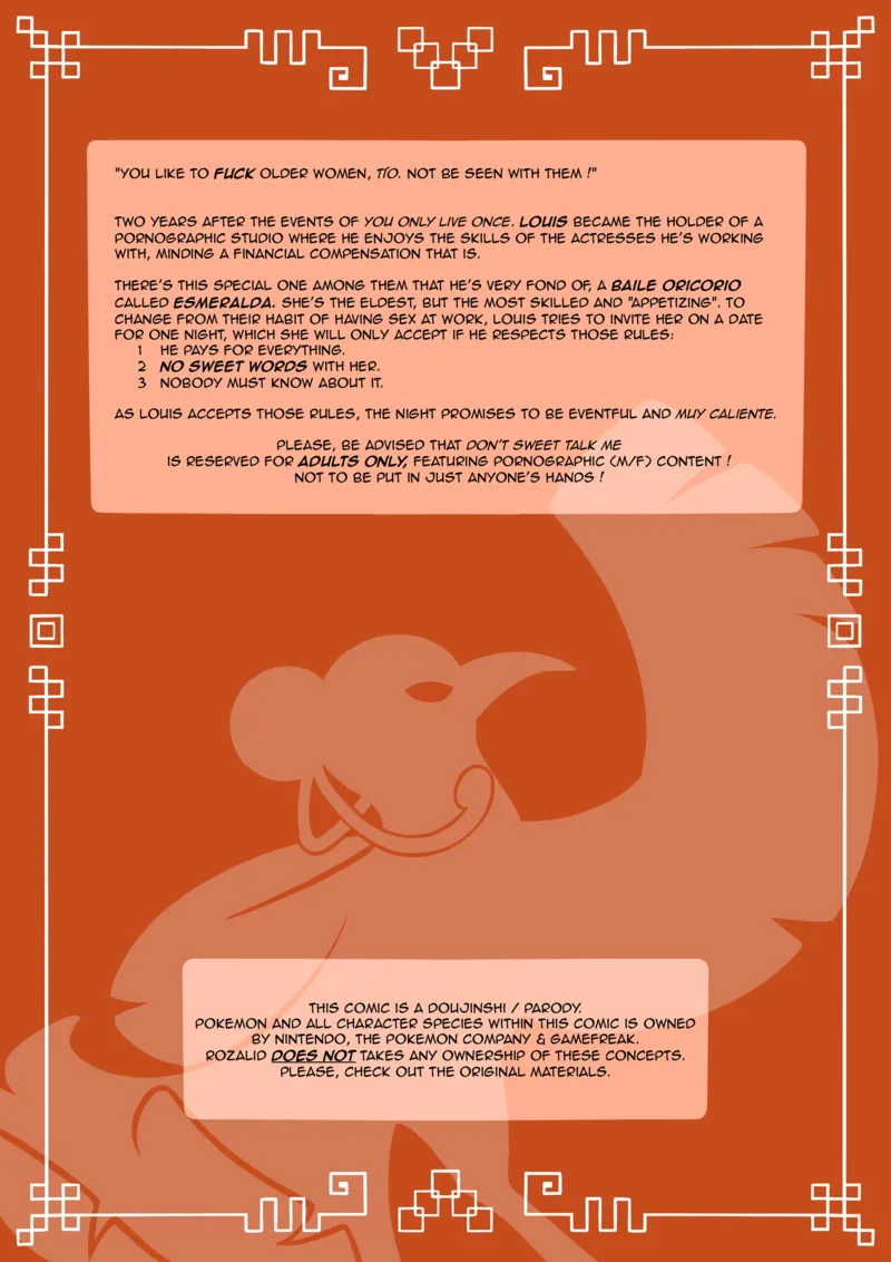 Don't Sweet Talk Me 002 and Pokemon Comic Porn