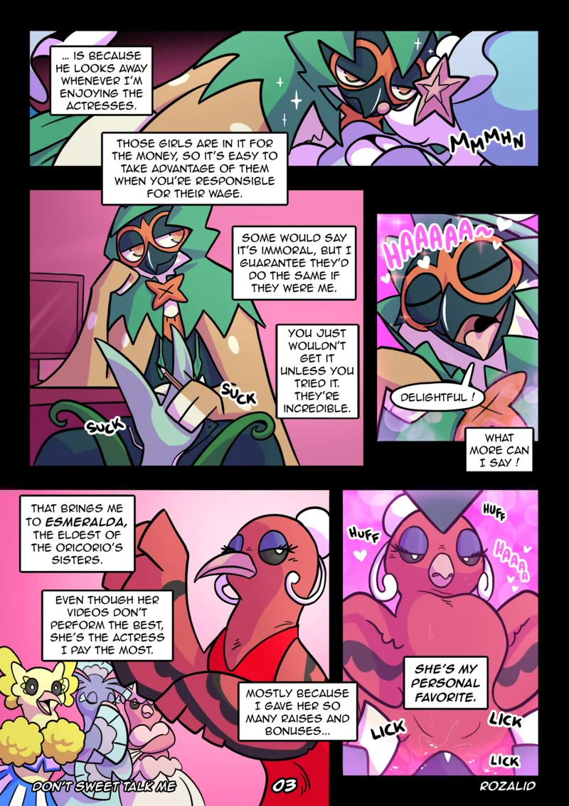 Don't Sweet Talk Me 006 and Pokemon Comic Porn