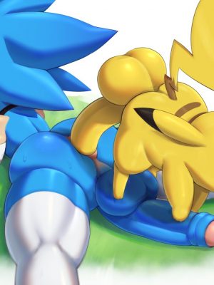 Sonic x Pikachu 003 and Pokemon Comic Porn