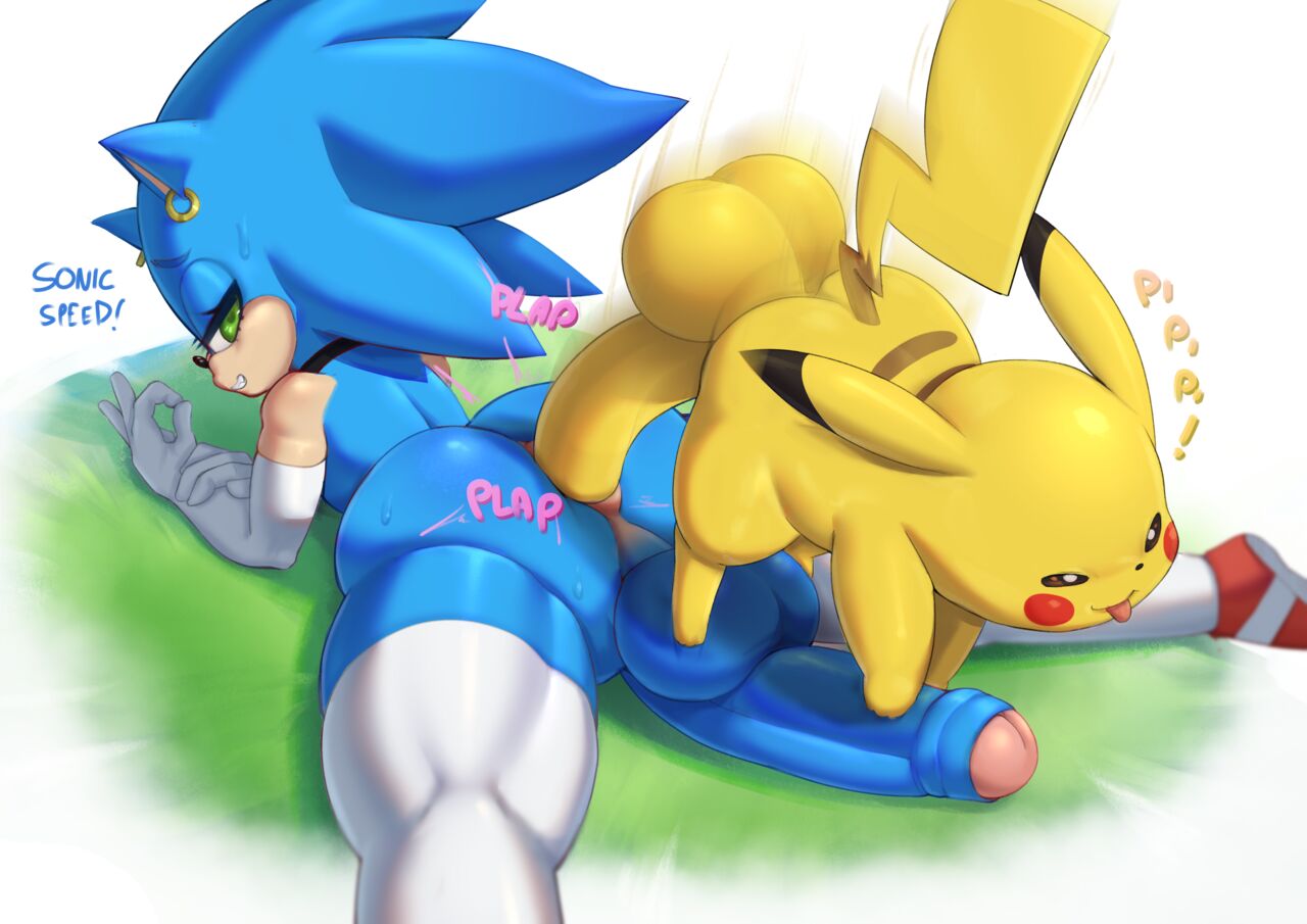 Sonic x Pikachu 004 and Pokemon Comic Porn