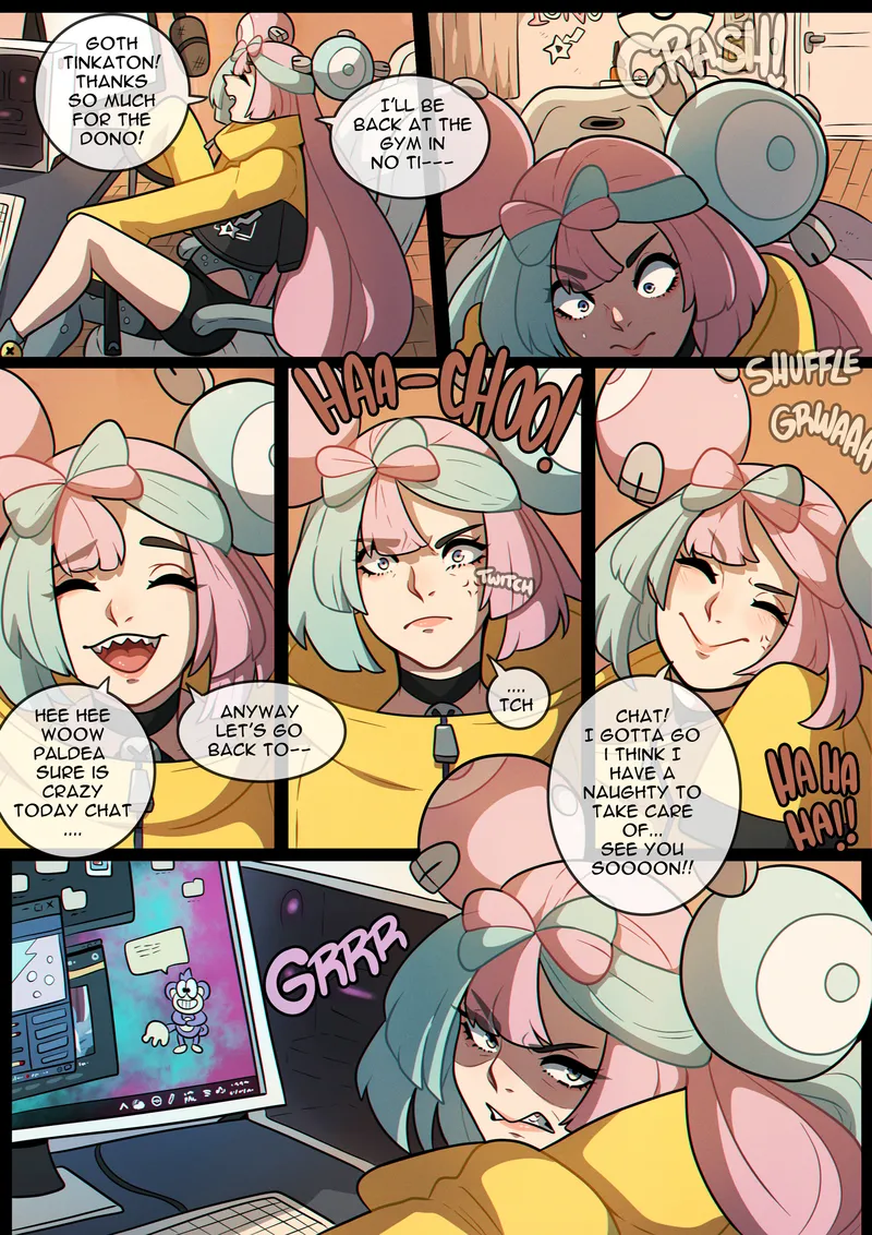 Electric Kisses 003 and Pokemon Comic Porn