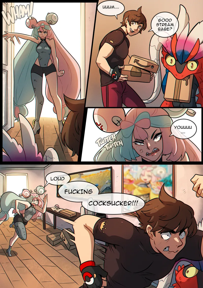 Electric Kisses 004 and Pokemon Comic Porn