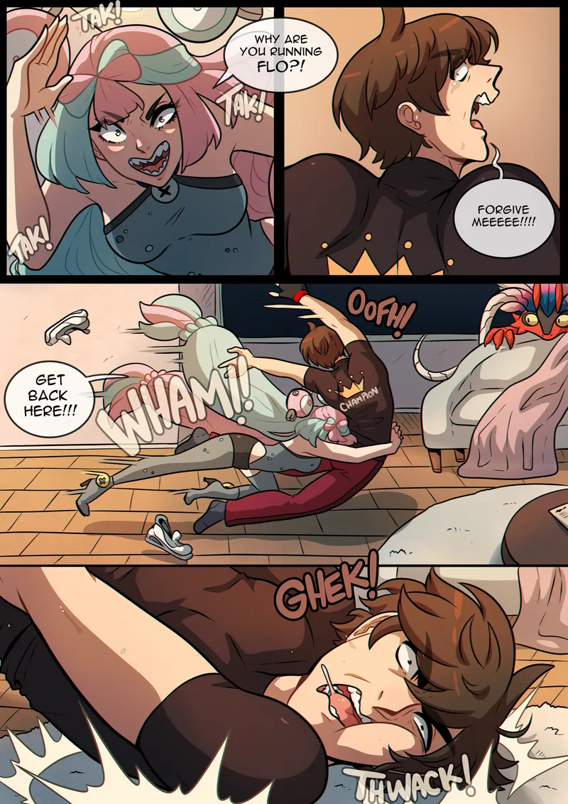 Electric Kisses 005 and Pokemon Comic Porn