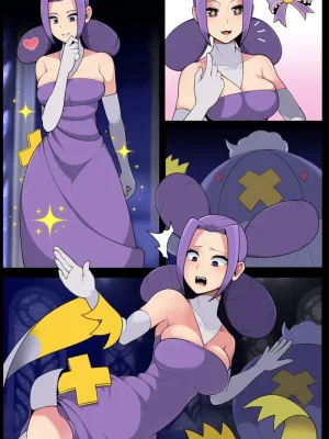 Fantina x Drifloon Pokemon Comic Porn