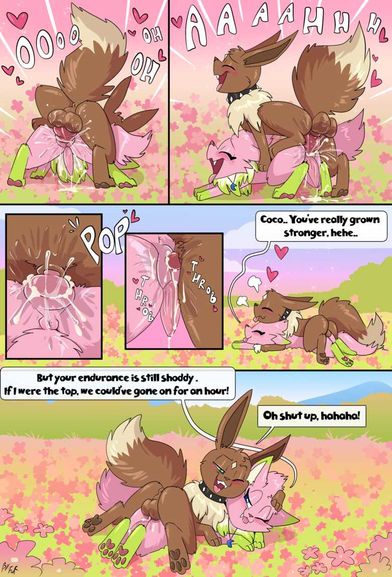 Friends In The Field 006 and Pokemon Comic Porn