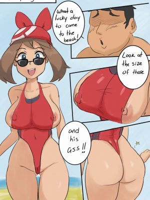 Fun In The Beach 001 and Pokemon Comic Porn